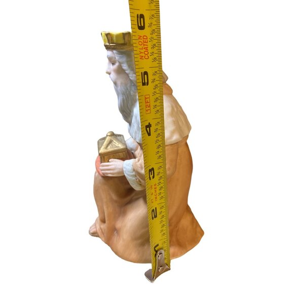 Homco 5603 CERAMIC CHRISTMAS NATIVITY Kneeling WISEMAN REPLACEMENT - Picture 10 of 12